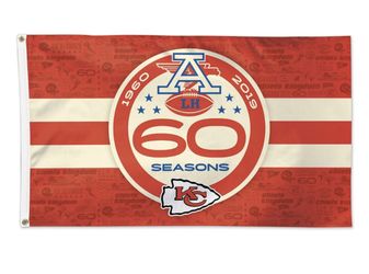 Kansas City Chiefs anniversary Banner