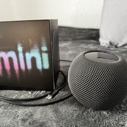 Apple HomePod mini Smart Speaker Space Gray Bluetooth WiFi USB-C MY5G2LL/A