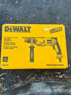 DeWalt duel speed hammer drill
