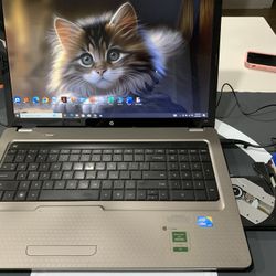 i3…i3…HP NÓTEBOOK ..G-72. WINDOWS 10 PRO  MICROSOFT build On  04/20/2012….1- TERABYTE  HHD  ( Capacity  ) ..4.0 GB RAM . READY FOR CLASSES   