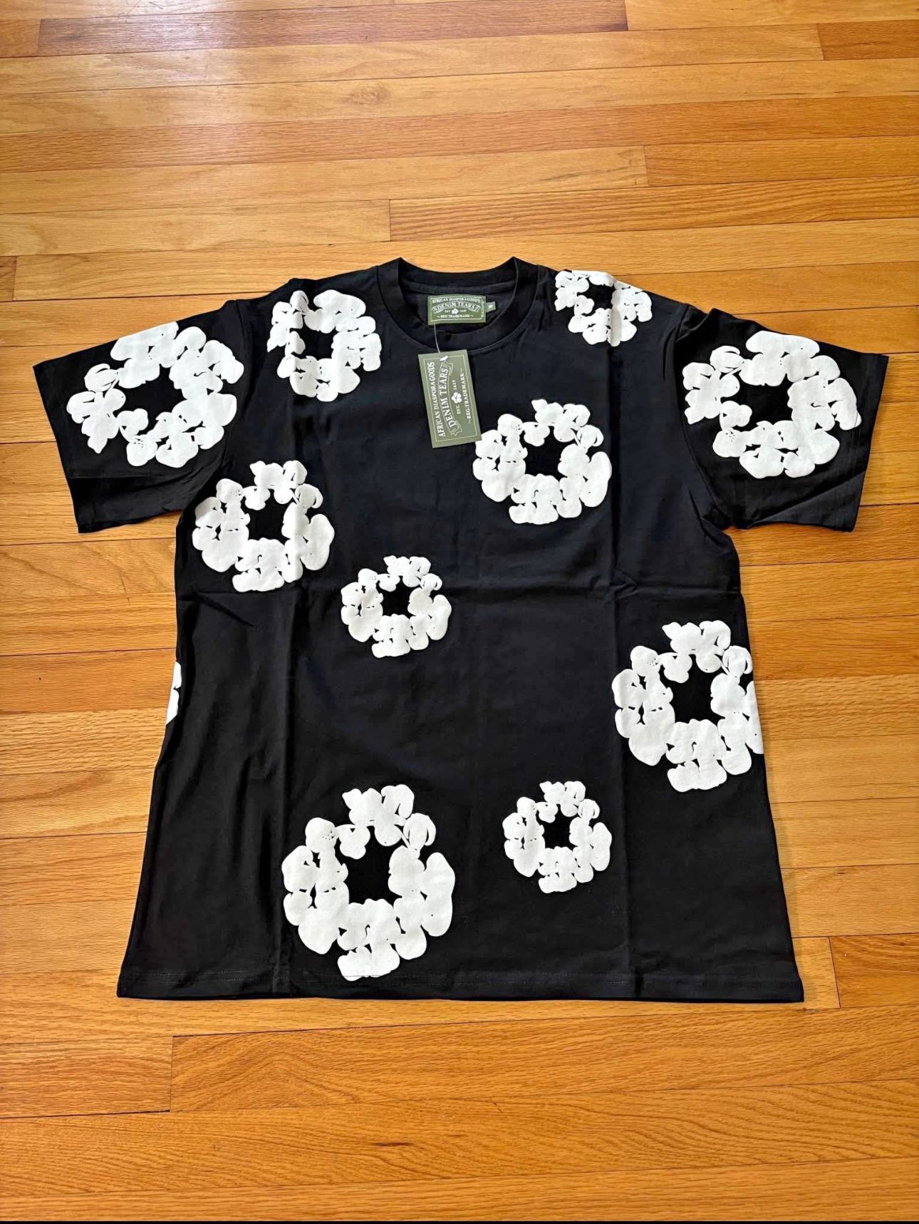 Black/white Denim Tears Shirt