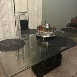 French Vintage Dining  Table Without Chairs 