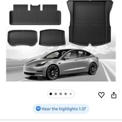 Floor Mats For Tesla Model 3 Highland 2024-2025