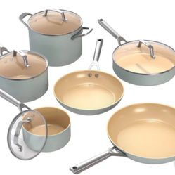 Ninja Extended Life Ceramic Hard Anodized 10-piece Cookware Set