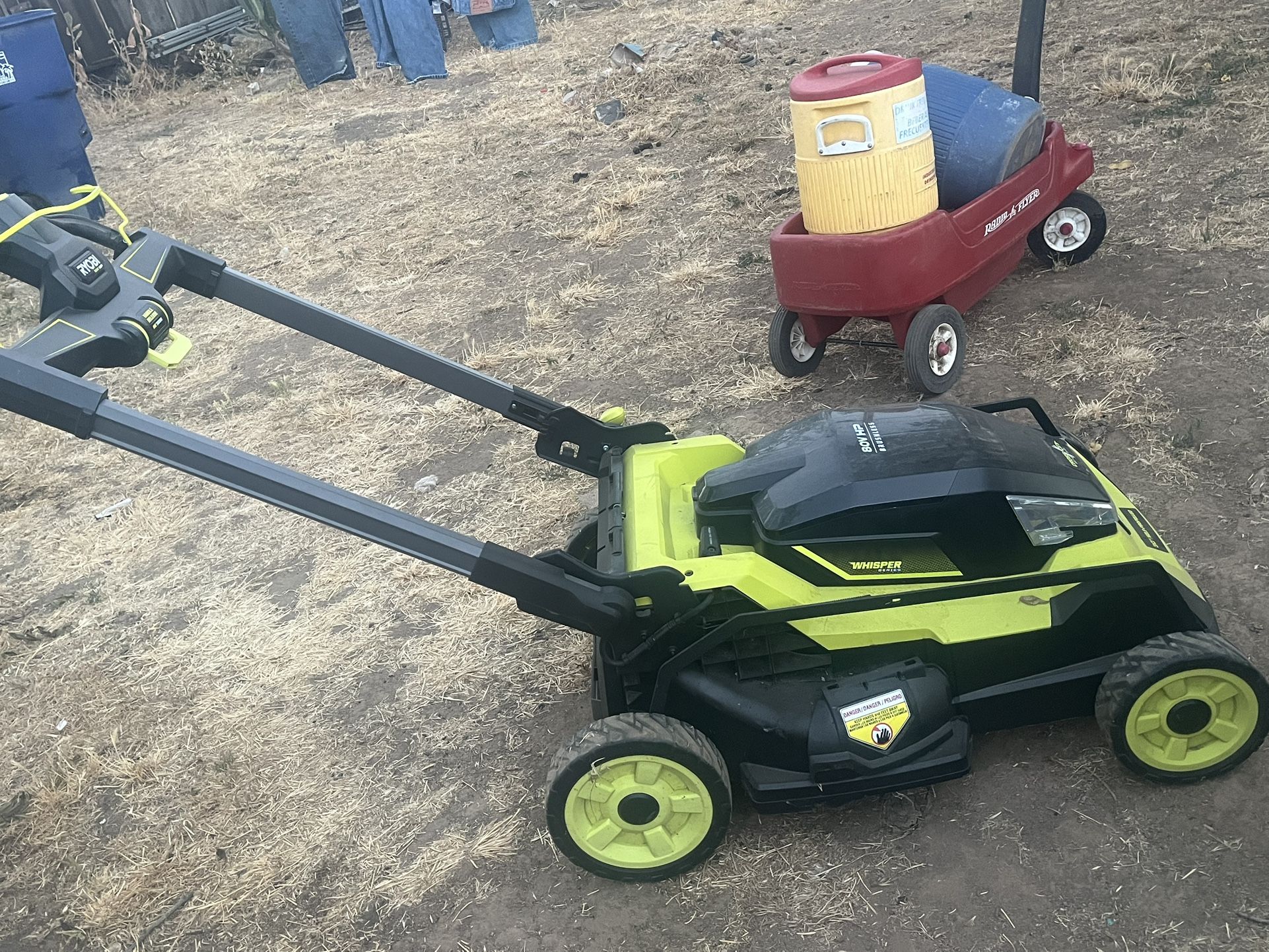 Ryobi Battery Lawnmower 80v Mower Only