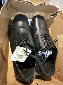 Black Dressy Boy Shoes