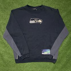 Vintage Seattle Seahawks Crewneck Y2K small