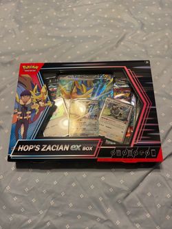 Pokemon Hop’s Zacian Ex Box