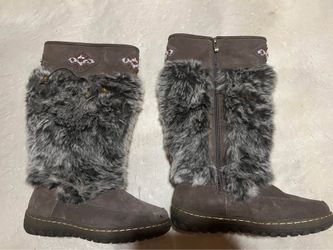 Size 7 Wanderlust Nika Womens Suede Cold Weather Winter Boots - NEW