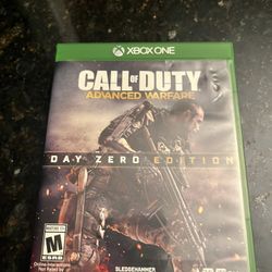 COD advanced Warfare Day Zero Edition 
