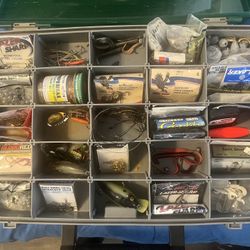 Plano Guide Series tackle system loaded with a mix of modern and classic lures.