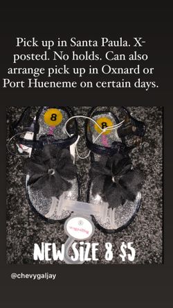 New girls shoes