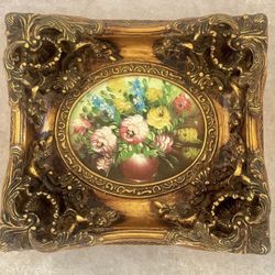 BEAUTIFUL ORIGINAL OIL PAINTING WITH BEAUTIFUL FRAME