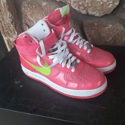 Nike Womens Air Force 1 Pink Flash Size 6.5