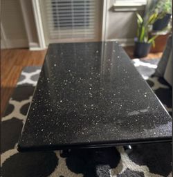 Real marble coffee table