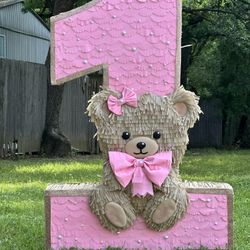Custom #1 Teddy Bear Piñata 