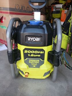 Ryobi 2000 PSI electric power washer