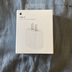 New Apple USB-C 20w Power Adapter