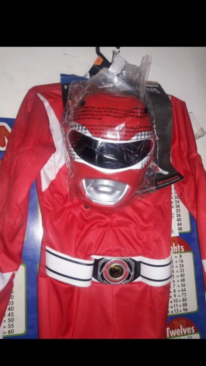 red ranger costume