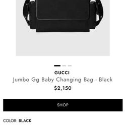 Gucci Jumbo GG Diaper Bag