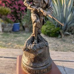 2005 “The Rough Rider” Resin Sculpture by Rick Terry - Friends of NRA - 13"

