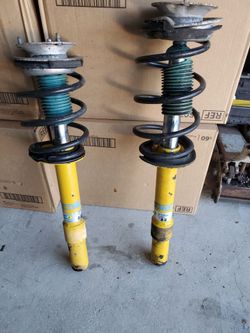 Bmw Bilstein Struts With Sport package springs