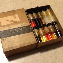 Rare Find 1960 QuakerState Oil Lab Samples Smethport Pa 