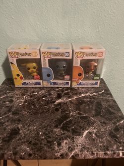 Pokémon Funko Pops Set 