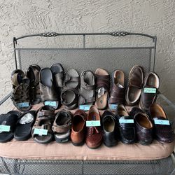 Men's Size 10 Shoes. -  Sandals And Dress Shoes