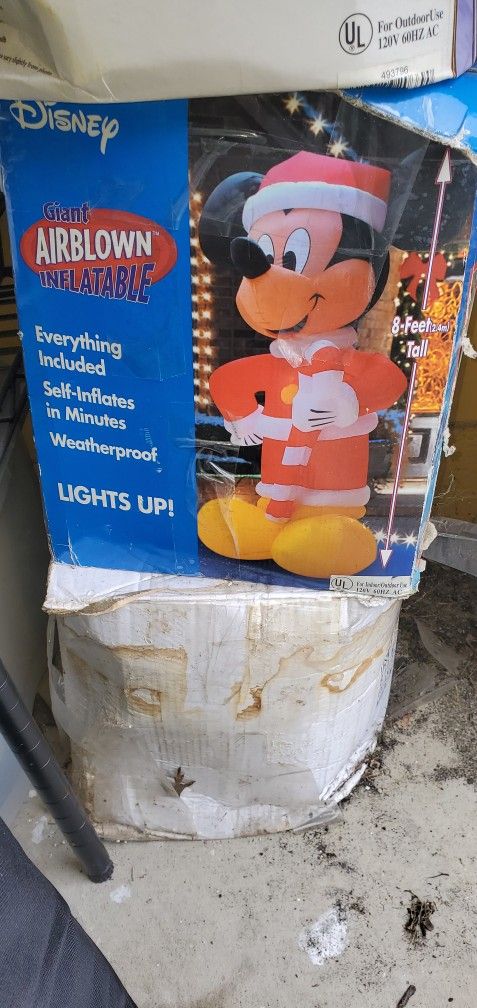 Giant Mickey Mouse Inflatable 8 foot