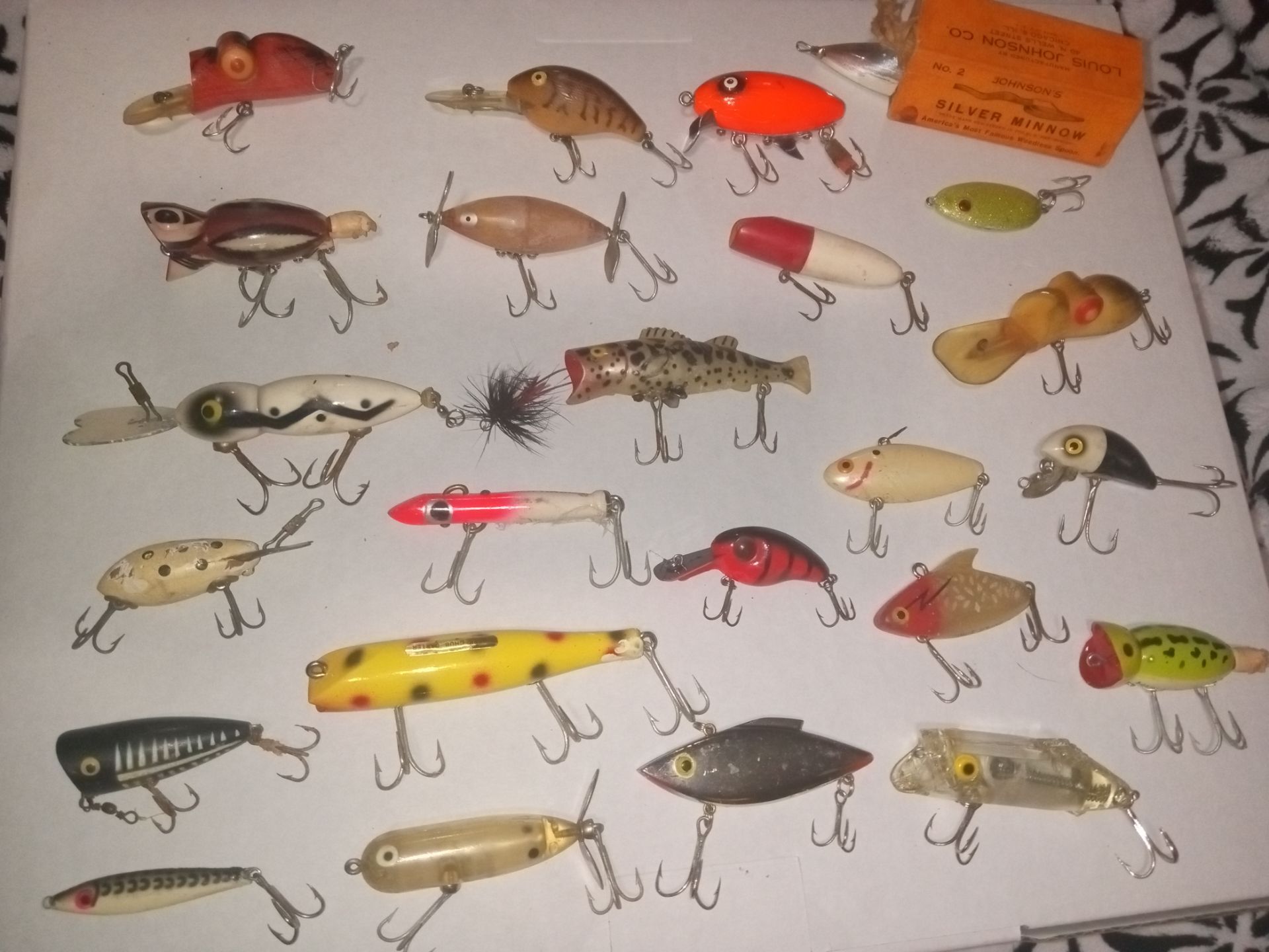 Old fishing lures
