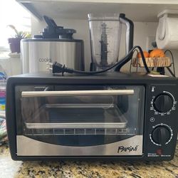 Parini Toaster Oven Matte Blanck 