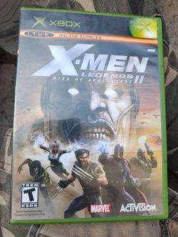 Vintage X-Men Legends 2: Rise of Apocalypse (Xbox, 2005 Retro Marvel Classic) COMPLETE CIB Crisp Condition