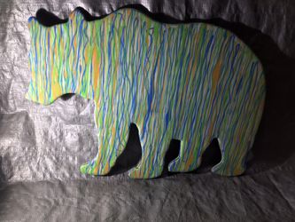 Resin Art Bear