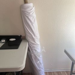 COTTON WHITE SPANDEX FABRIC ROLL