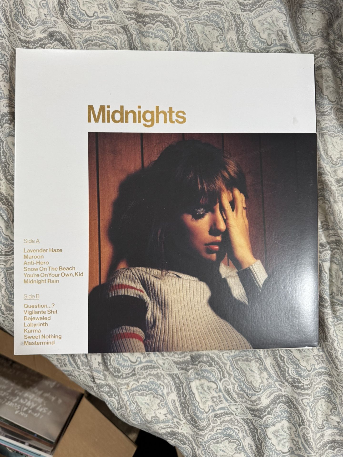 Midnights Taylor Swift Mahogany Vinyl