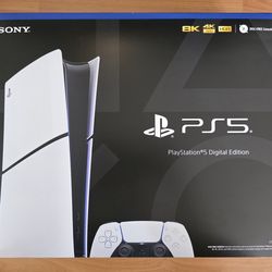 Sony Playstation PS5 Slim (Digital) +2 new games