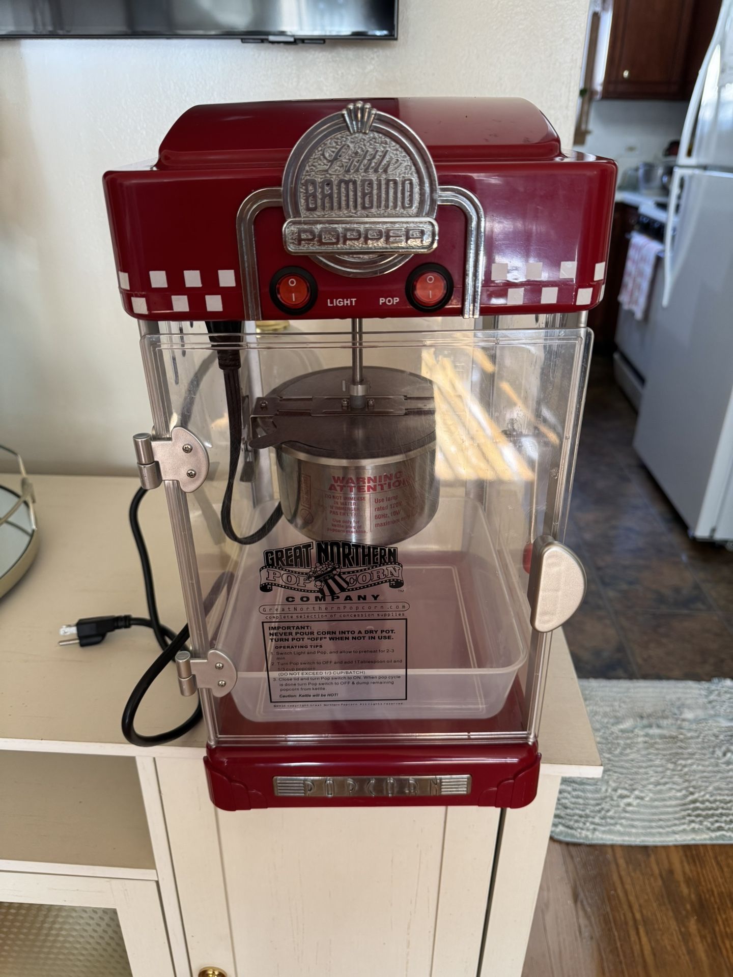 Popcorn machine 🍿, Good Conditions