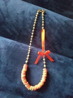 Wooden necklace