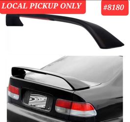 ➿️ T-R Style Rear Trunk Lid Spoiler Wing w/LED Light Lamp 1(contact info removed) Honda Civic  #8180