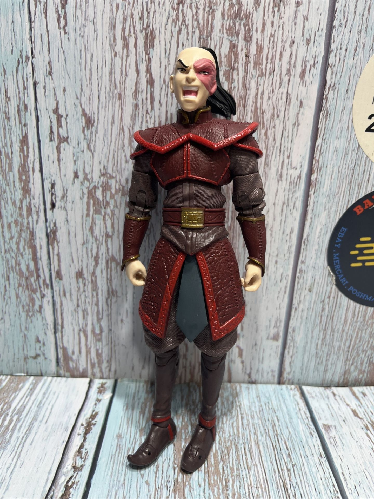 Nickelodeon Avatar The Last Airbender Prince Zuko Fire Daggers Action Figure 7"