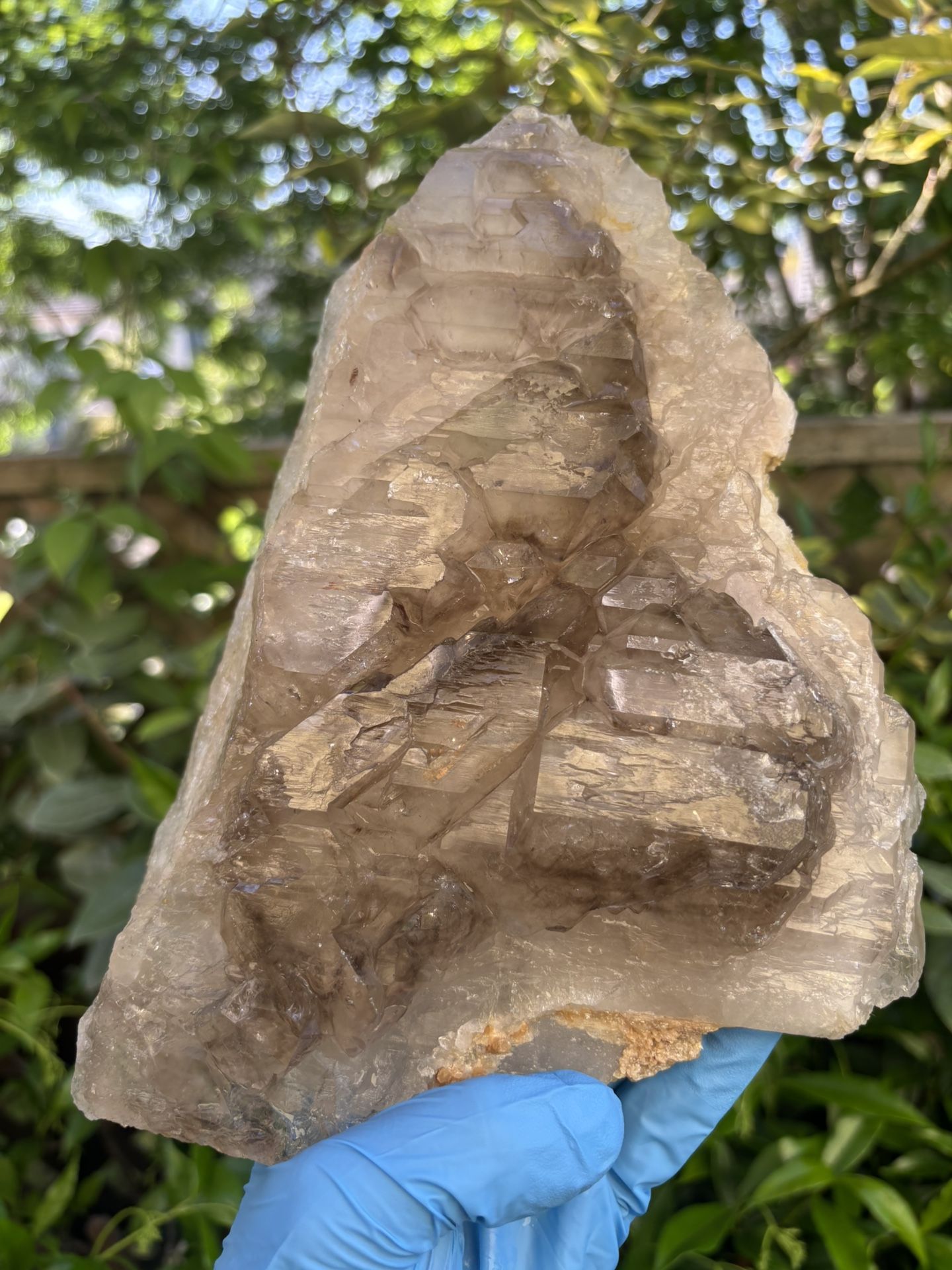 Smokey Elestial Quartz - 4.9 Lbs | Brazil