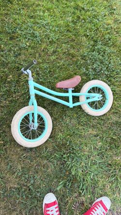 Balance bike blue