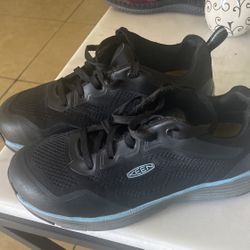 Work Sneakers Safety Toe For Women 8.5