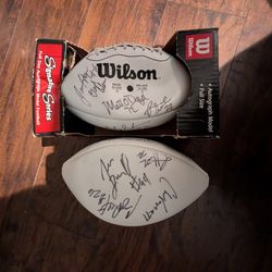 NFL Autographs Signed 1999 Bengals Defense Ball