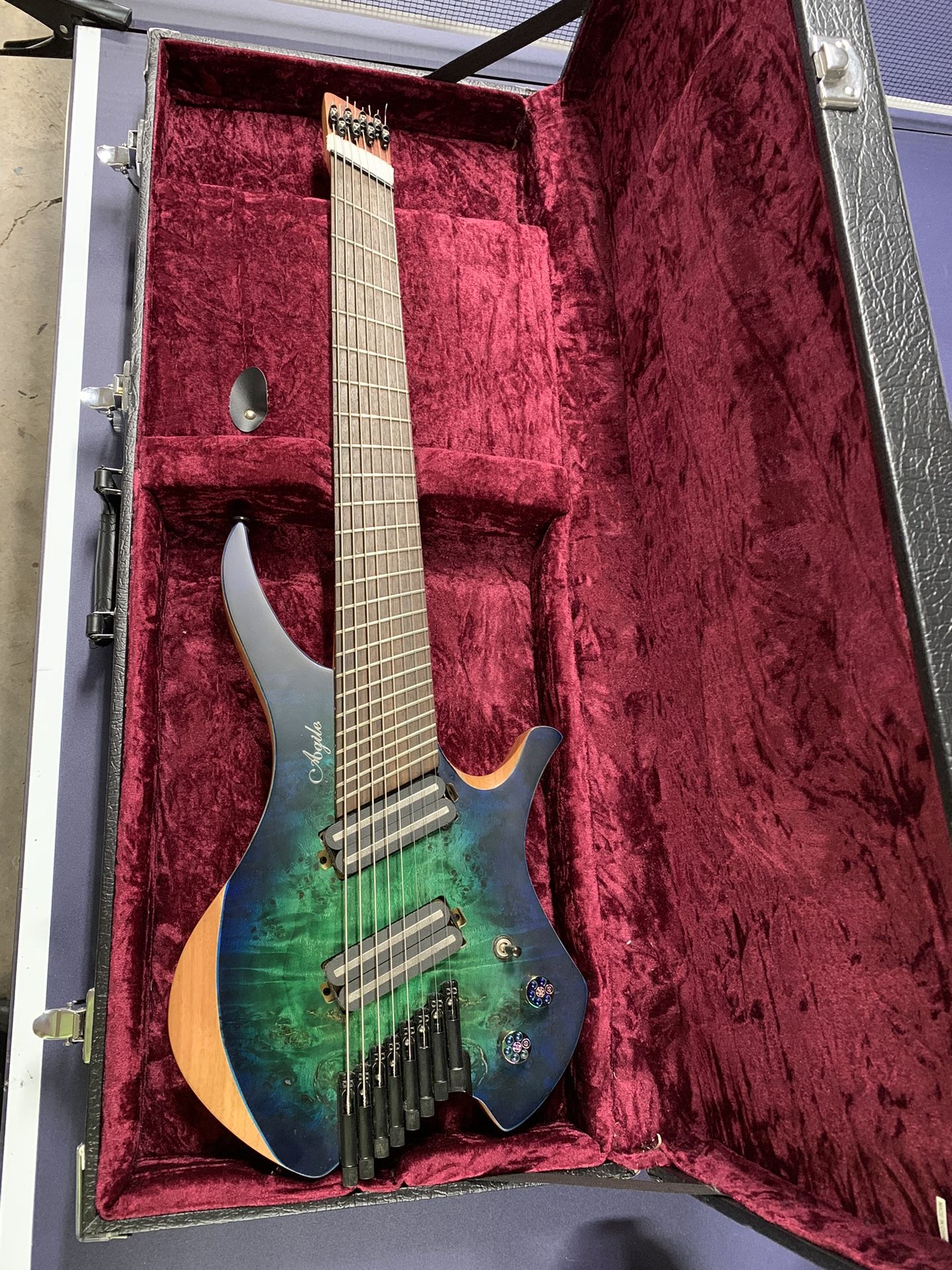 Agile Chiral Parallax 82528 Headless 8 String Electric Guitar