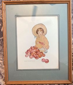 Painting "The Helper" Jessie Willcox Smith