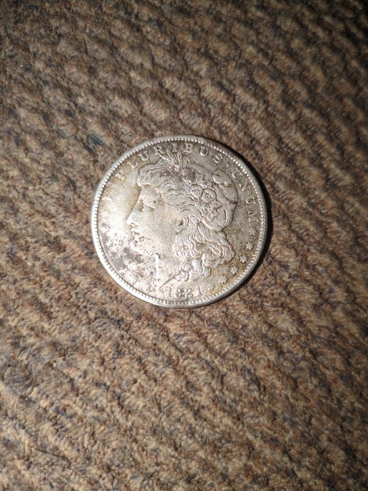 1921 P Morgan Silver Dollar