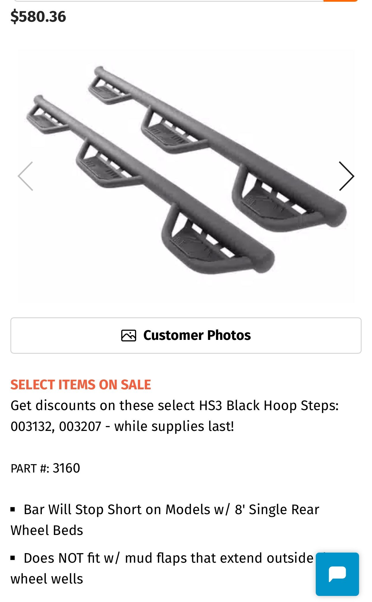 HAVOC HS3 NERF BAR WITH STEPS