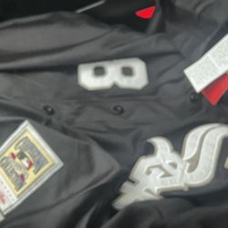Vintage Mitchell And Ness “1991 Bo Jackson White Sox Jersey” 